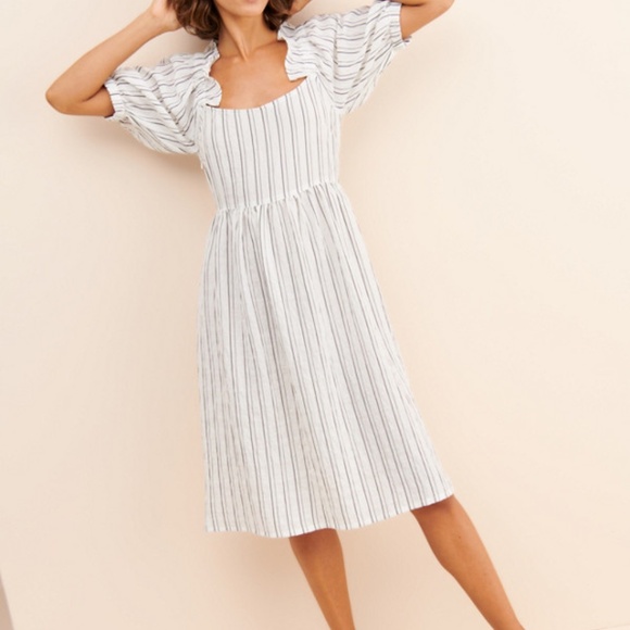 Anthropologie Dresses & Skirts - Anthropologie Afternoon Lolita striped midi dress size 10